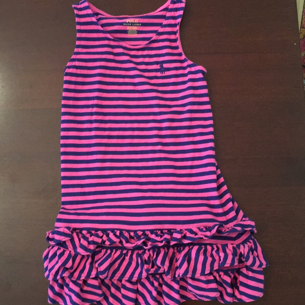 Girls Polo Ralph Lauren cotton dress